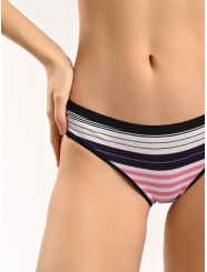 Женские трусы слипы в полоску (Арт. 4163LUF)